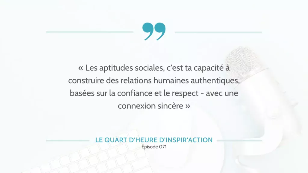 
Les aptitudes sociales