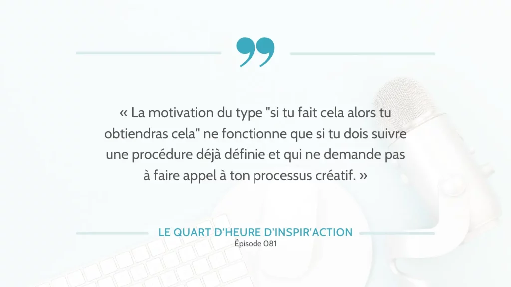 La motivation au travail