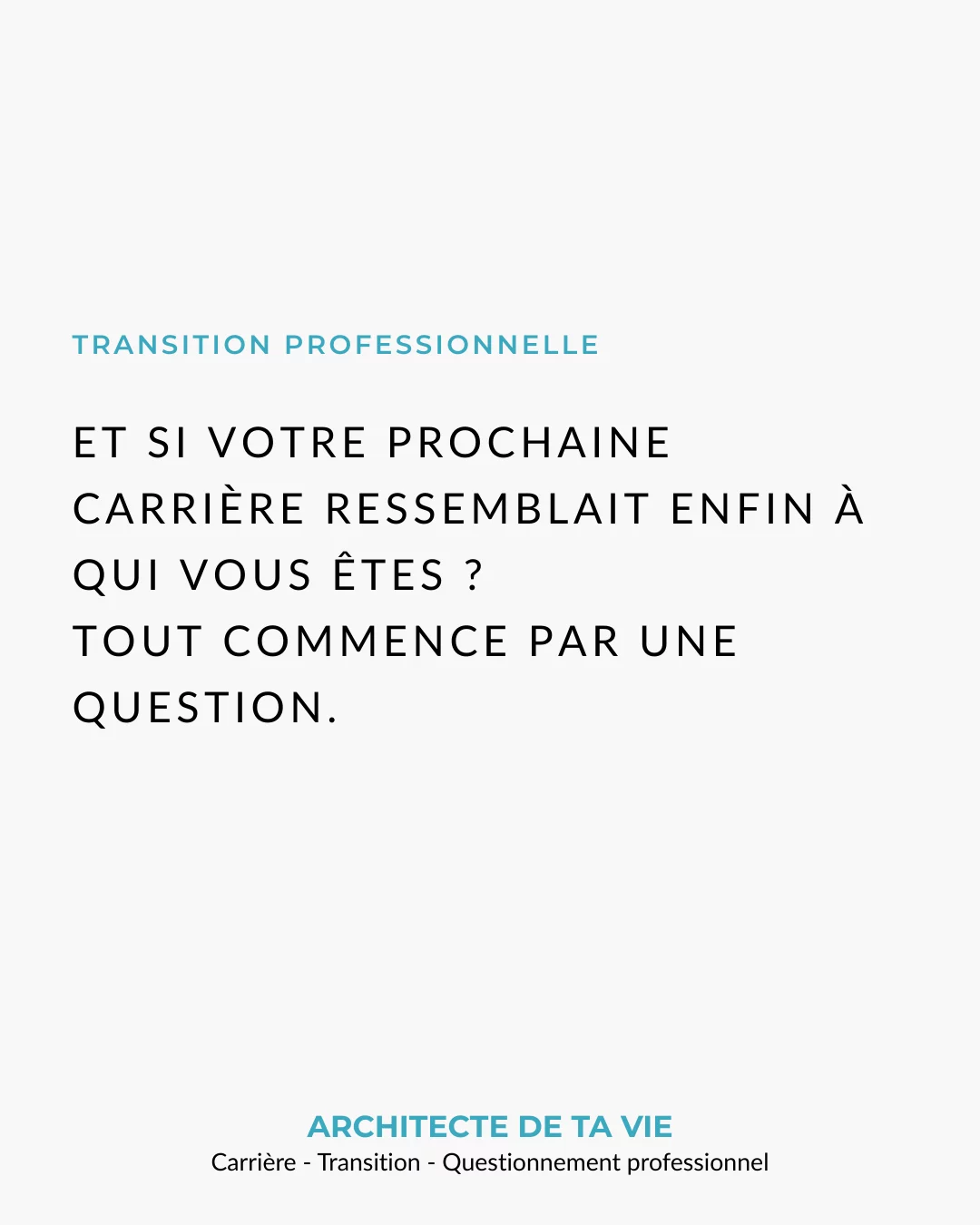 Vous pensez à changer de carrière… mais quelque chose vous retient encore ?